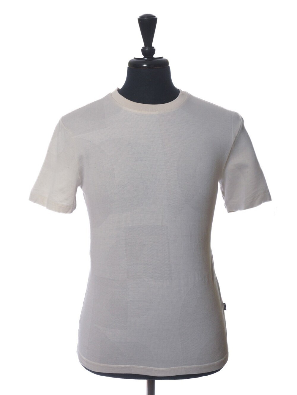 Hugo Boss Beige Mercerized Cotton T-Shirt M 35422